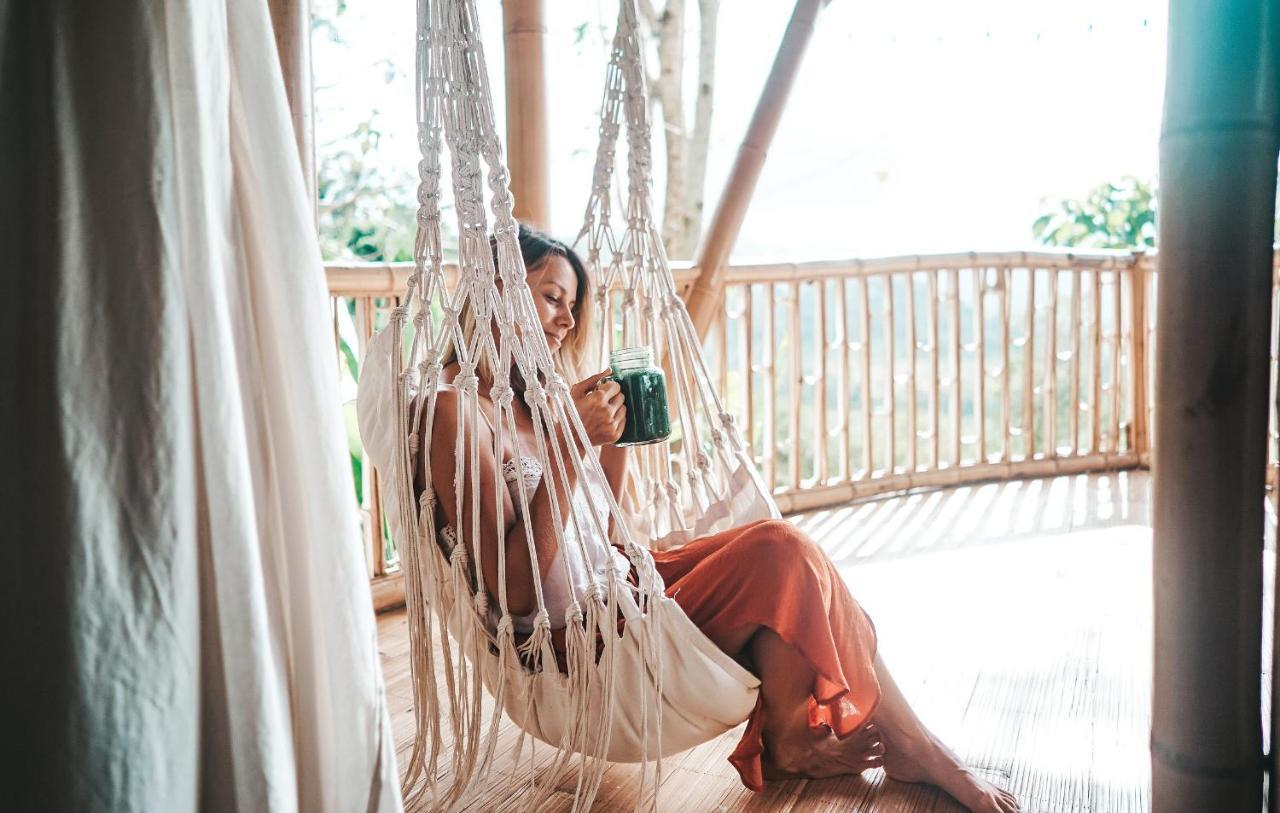 Bird Hills Bamboo House Villa Karangasem Екстериор снимка