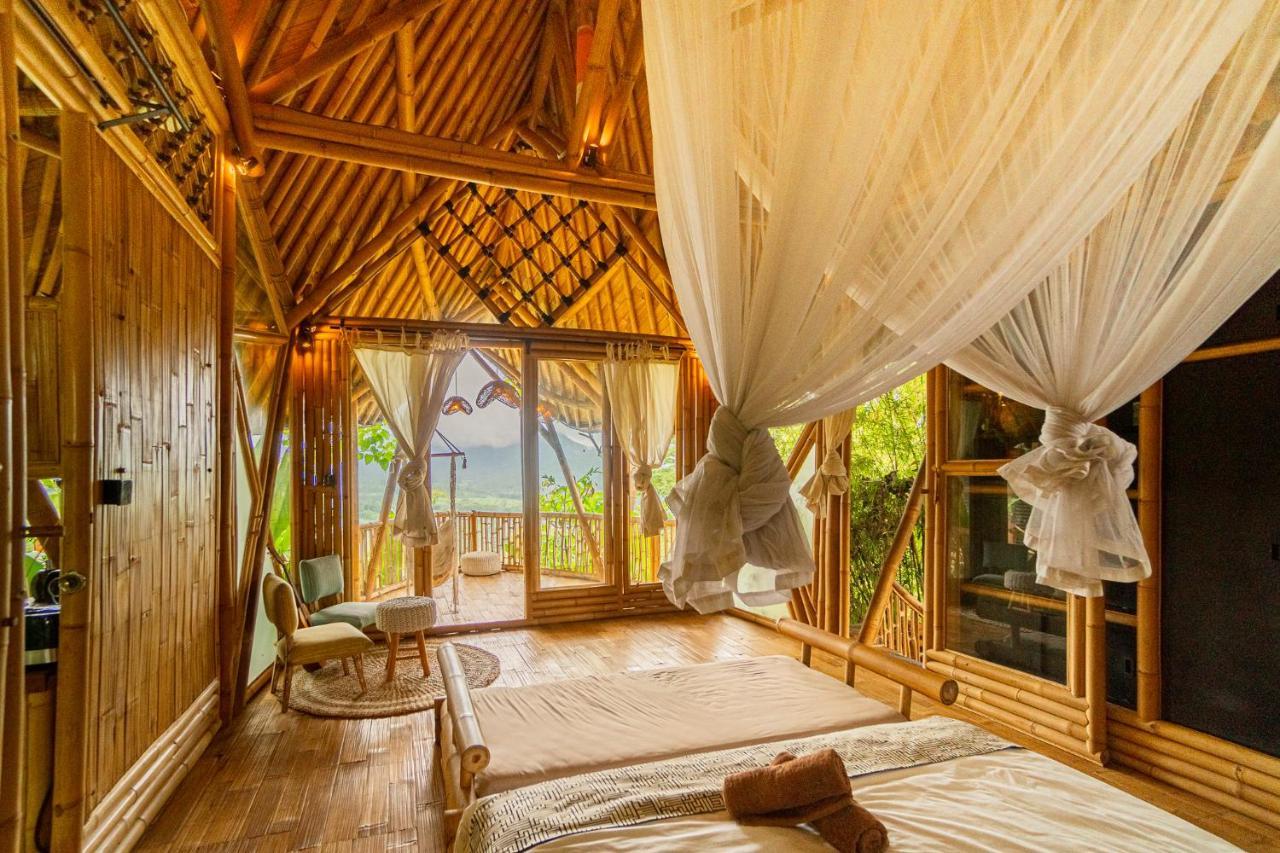 Bird Hills Bamboo House Villa Karangasem Екстериор снимка