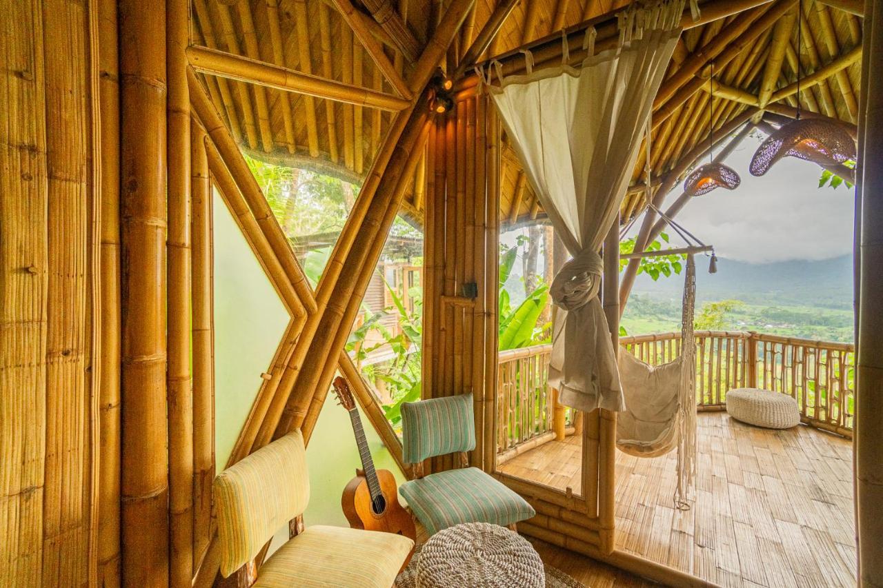 Bird Hills Bamboo House Villa Karangasem Екстериор снимка