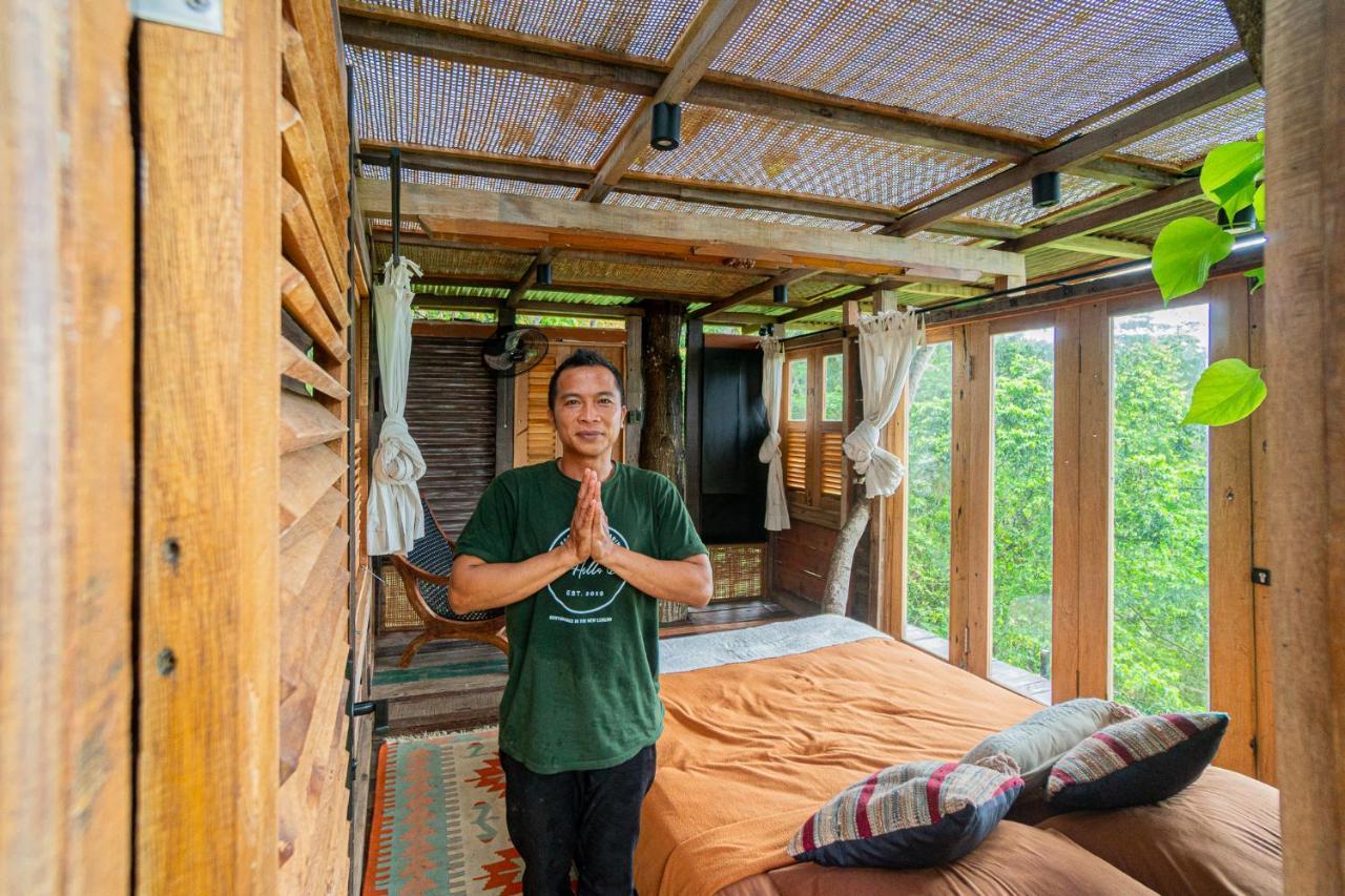 Bird Hills Bamboo House Villa Karangasem Екстериор снимка