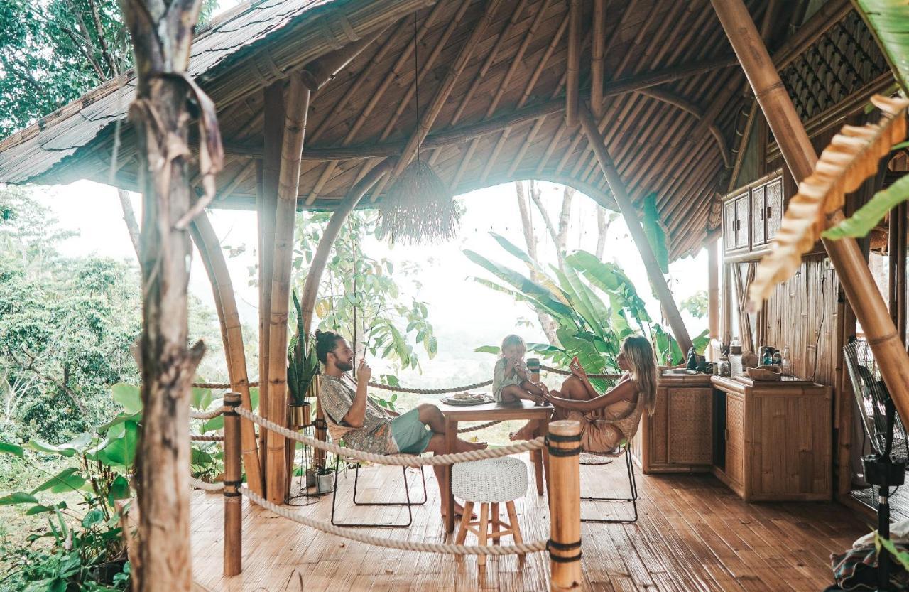Bird Hills Bamboo House Villa Karangasem Екстериор снимка